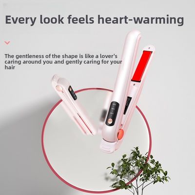 Modelador de Cabelo Compacto com Faixa de Temperatura de 160-200°C e 1 Ano de Garantia Alisador de Cabelo de Dupla Finalidade