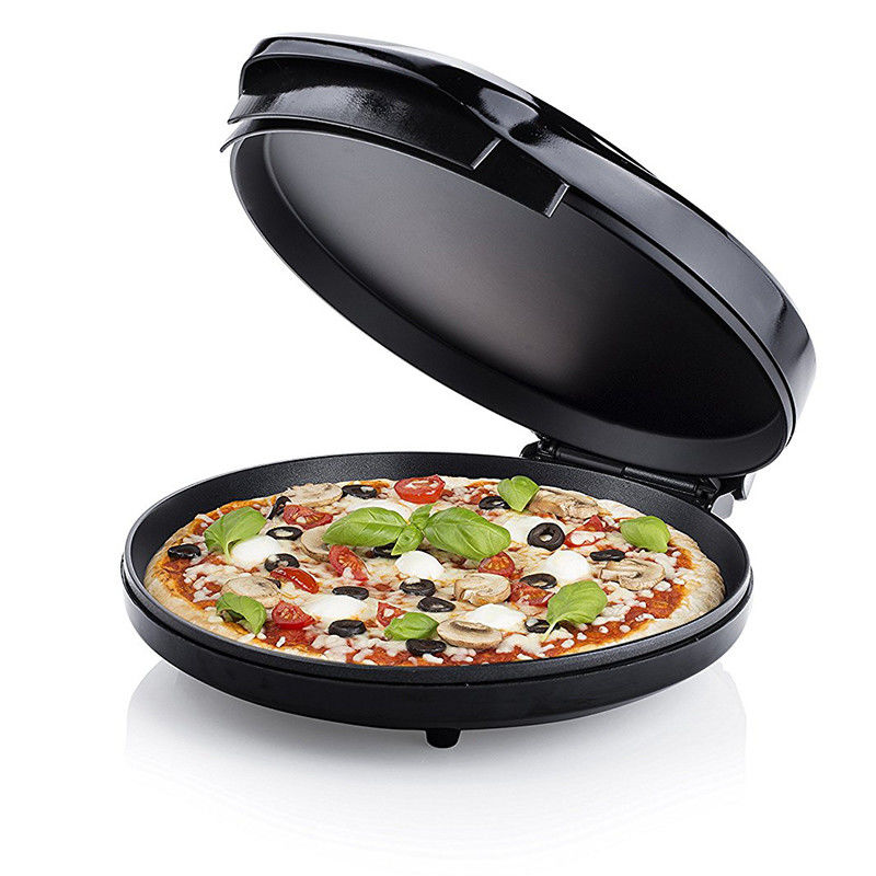 pequeno aparelho de cozinha doméstico elétrico 12 polegadas Non-Stick Pizza Oven Calzone e pizza maker