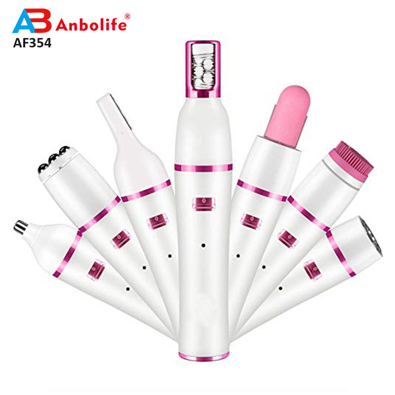 7 em 1 Produtos de Cuidados Pessoais para Mulheres Manicure Elétrico Conjunto de Sobrancelhas Trimmer de Nariz Kit de Cuidados Femininos