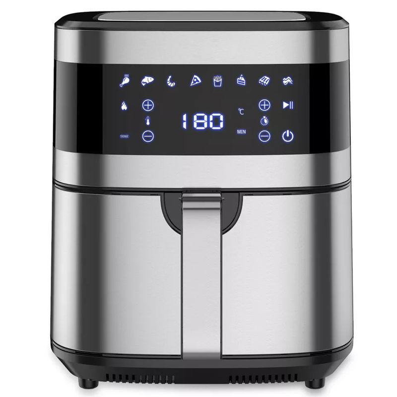 Frigoríficos a ar automáticos XL 8L 7L 6.5L 5L de grande potência saudável sem óleo de cozinha Frigorífico a ar profundo elétrico