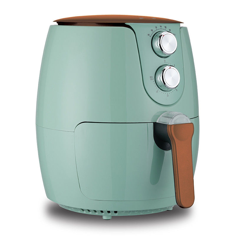 Home Cozinha Pequena fritadeira manual de ar Batatas fritas Fritas As asas de frango frito sem óleo 3,5L