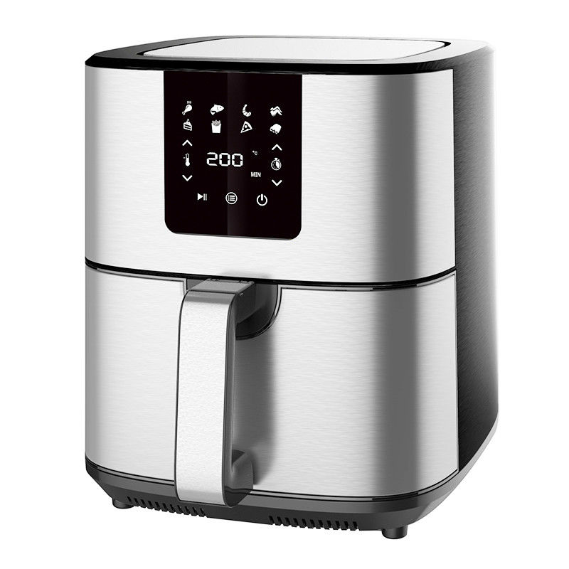 7 litros de aço inoxidável Função digital de vapor Torradeira de ar Forno sem óleo Fritadora / Grill