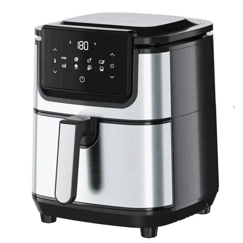 Fritadora Digital de Ar de 7L com 6 Acessórios Cozinha a Vapor Inteligente Rotisserie Fritadora de Ar