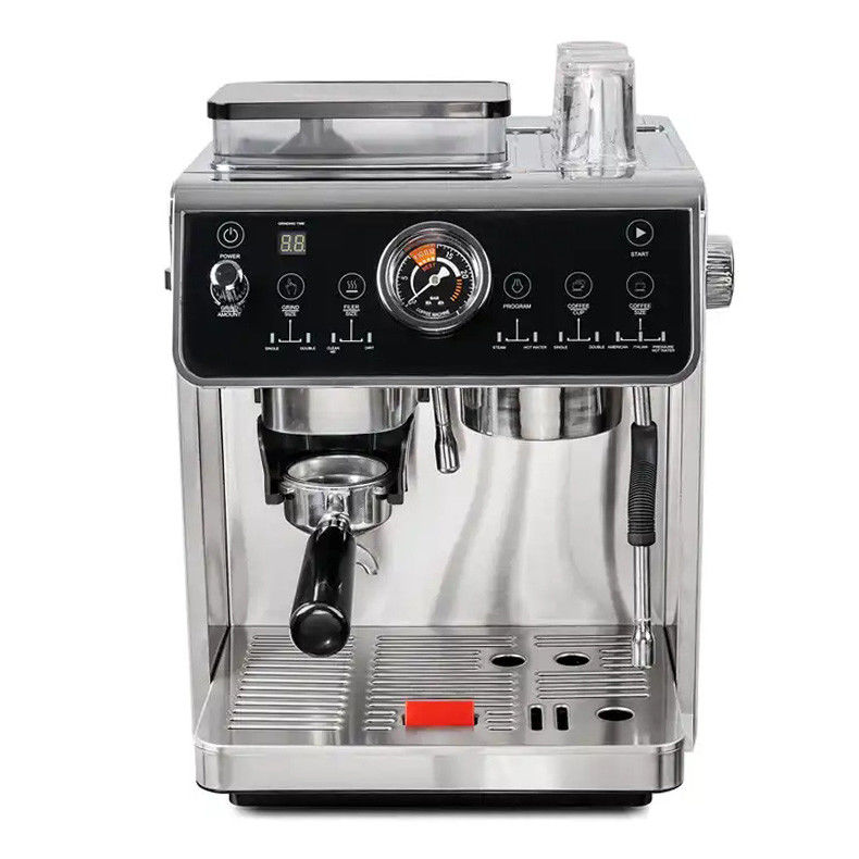 Máquina de café profissional totalmente automática inteligente Máquina de espresso com vareta de vapor para casa