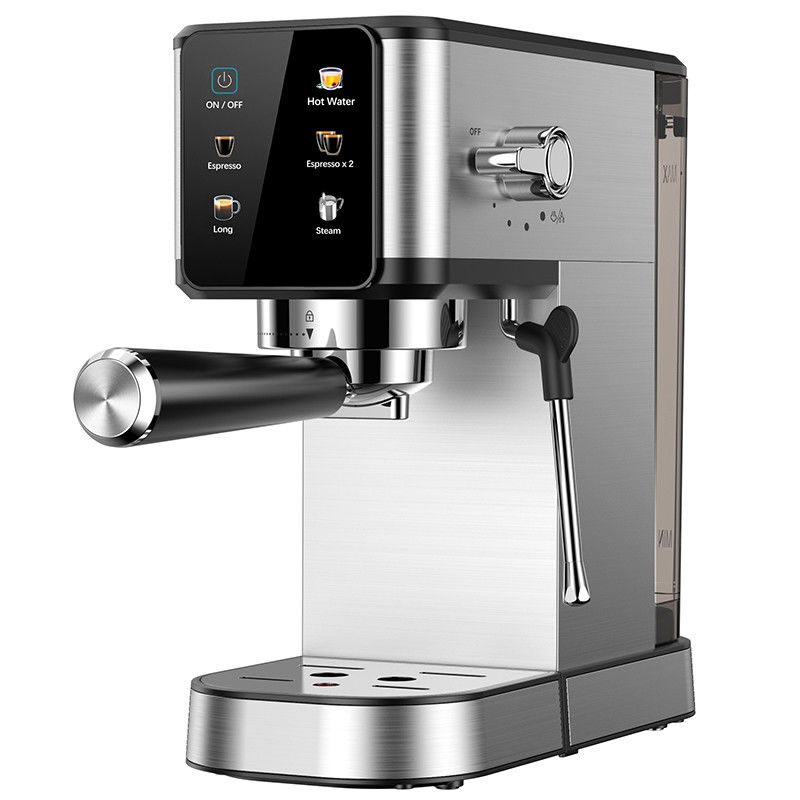Digital Home Termoblock Aquecimento Expresso Cafeteira Automática de Vapor Portátil Máquina de Café Espresso Italiano Inteligente