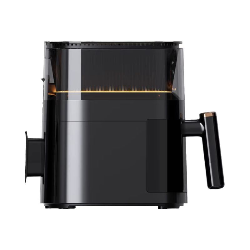 5L de aço inoxidável Multifuncional Pequeno Smart Quadrado Saudável Fritador Elétrico de Ar Forno Para Uso Doméstico