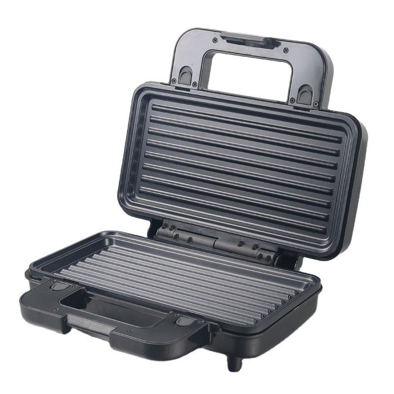 2 fatias de preenchimento profundo Sandwich Maker Desmontável Waffle Pancake Maker BBQ Grill Não-stick Coating Kitchen Cooking Appliance