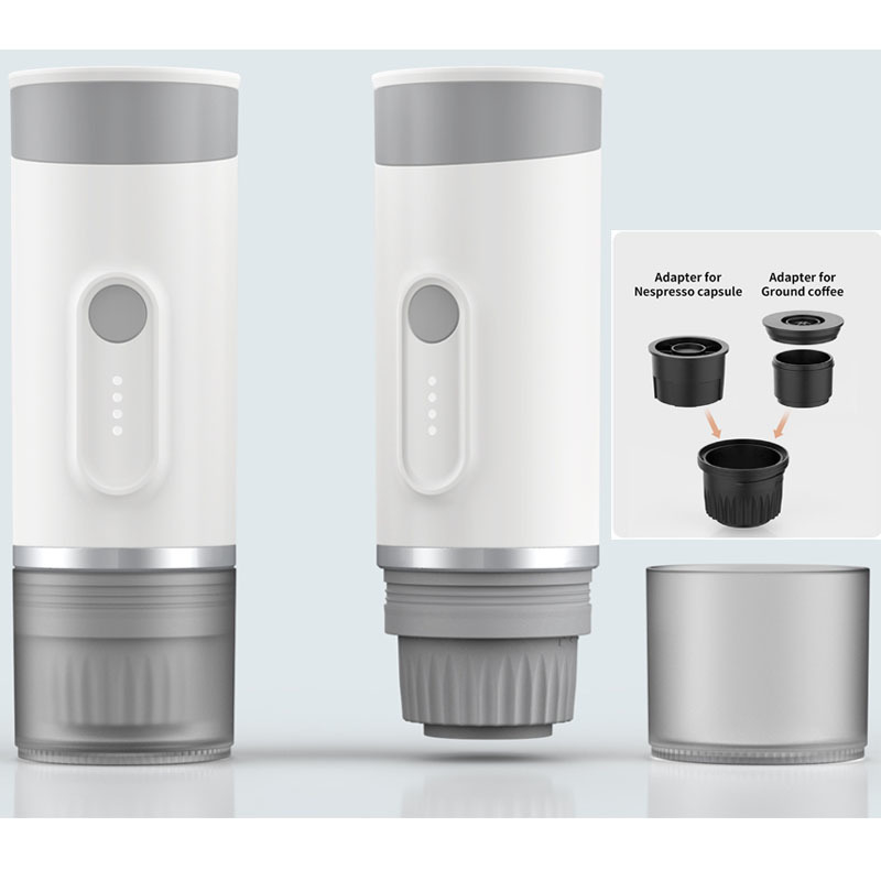 Anbolife BC08 Máquina de café expresso portátil 15 bar de aço inoxidável