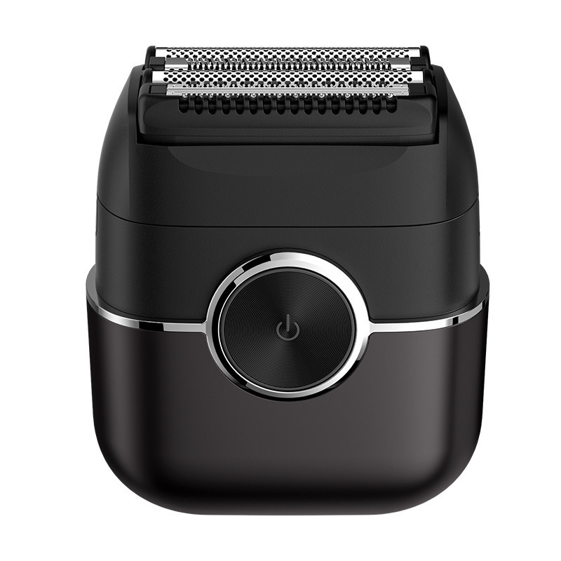 Mini barbeador elétrico portátil para homens com sistema de flutuação magnética de 4 lâminas e 100 minutos de tempo de trabalho Alimentado por bateria de 300mAh