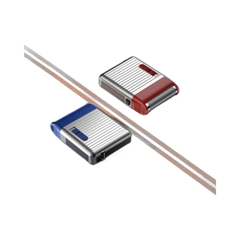 ANBOLIFE Mini aparelho de barbear elétrico portátil com 60 Min tempo de trabalho 1 ano de garantia e 5W Power USB barbeador recarregável