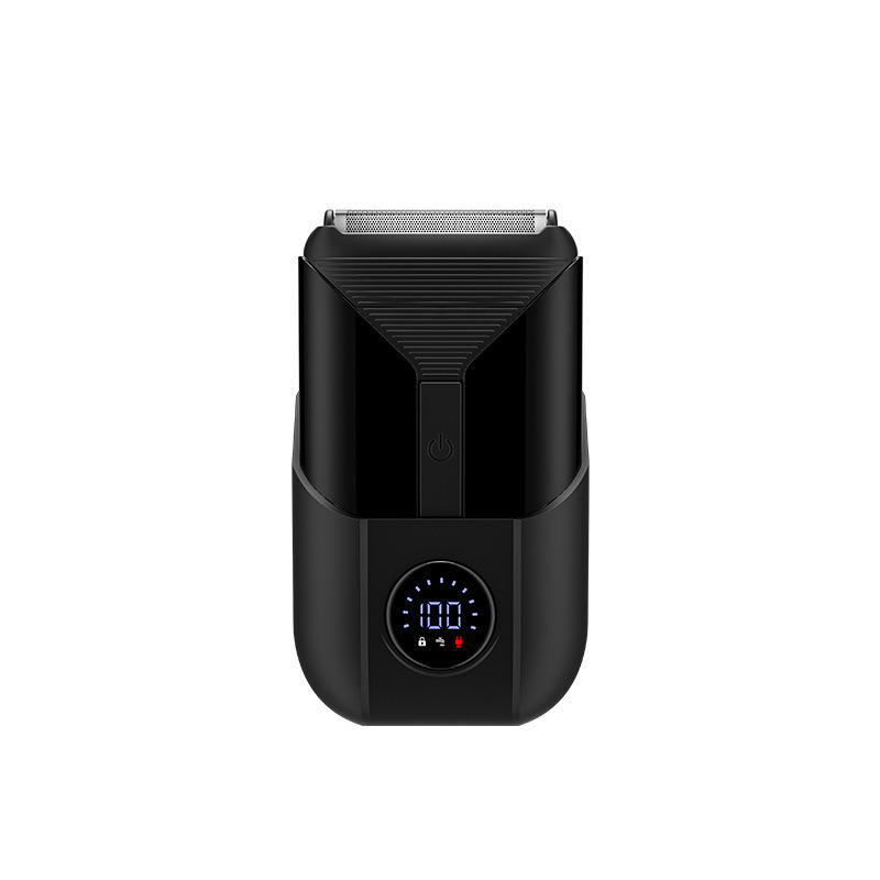 5V Power Twin Blade Razor elétrico com caixa de plástico para barbear o corpo masculino