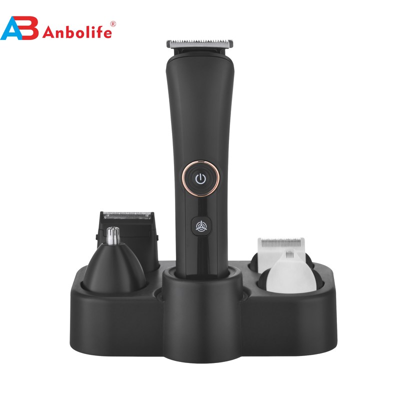 Máquina de Cortar Cabelo e Kit de Barbear Profissional com Bateria de 600mAh, Tempo de Carregamento de 1,5h e à Prova d'Água IPX7
