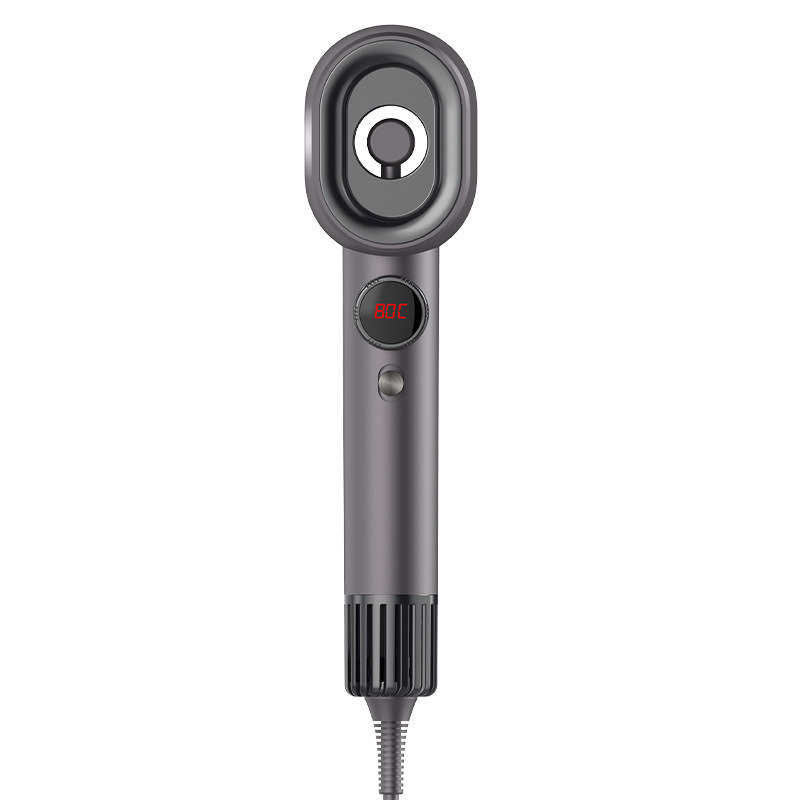 Secador de cabelo de alta velocidade de 1500 W com alta concentração de íons negativos e temperatura constante para cuidados rápidos com o cabelo seco